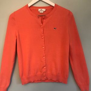 Vineyard Vines - Coral cardigan